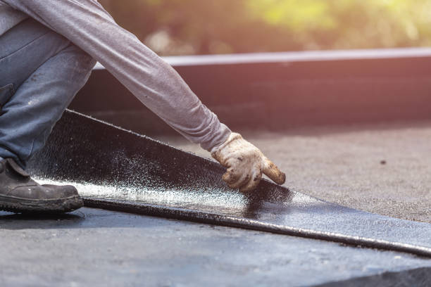 Professional Waterproofing technician working in Greensburg, IN